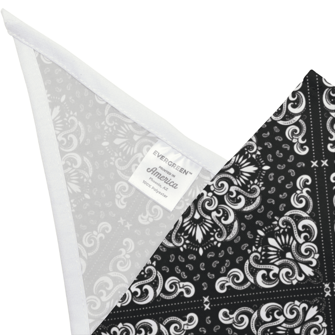 Paliacate Dog Bandana — Black - Pets - Paw Tribe