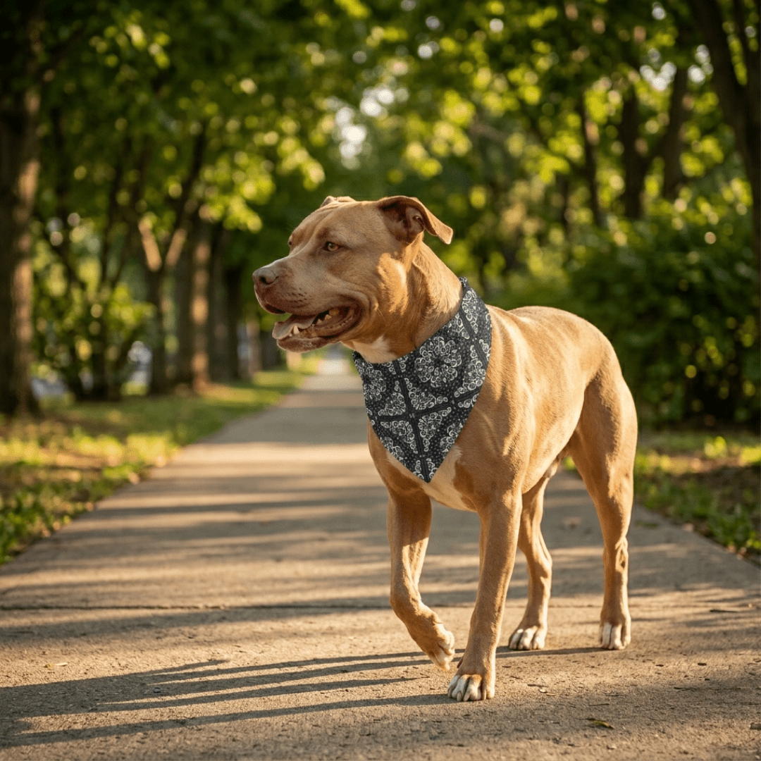 Paliacate Dog Bandana — Black - Pets - Paw Tribe