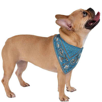Paliacate Dog Bandana — Blue - Pets - Paw Tribe