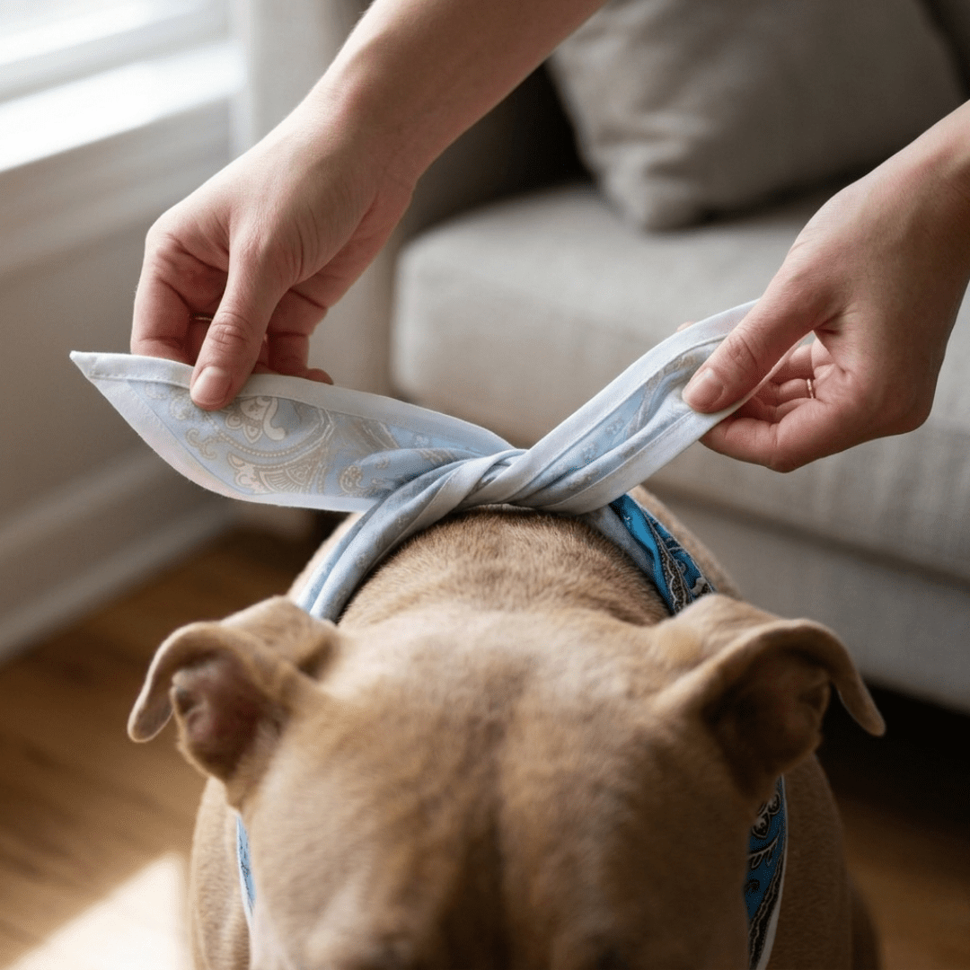 Paliacate Dog Bandana — Blue - Pets - Paw Tribe