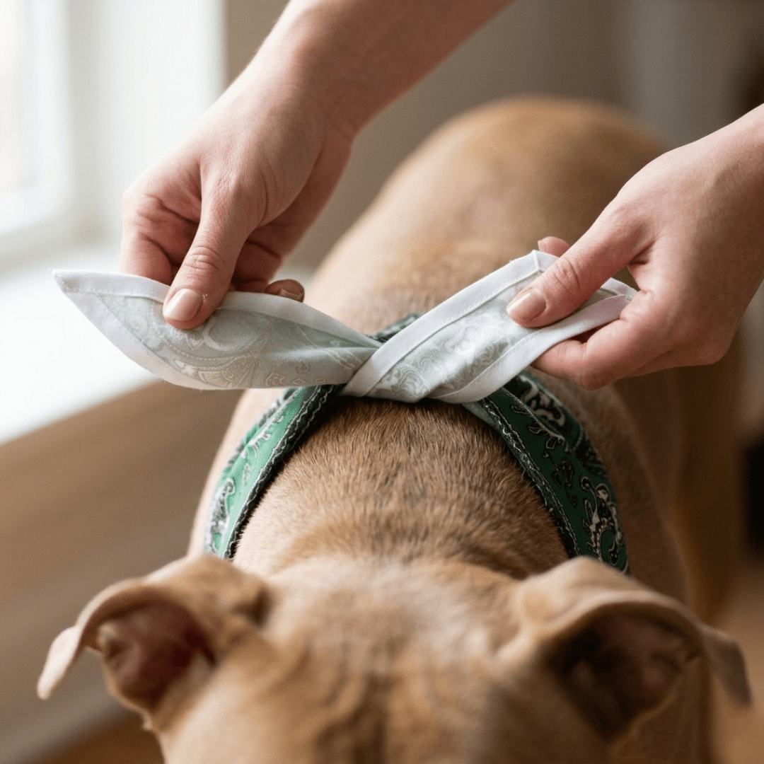 Paliacate Dog Bandana — Green - Pets - Paw Tribe