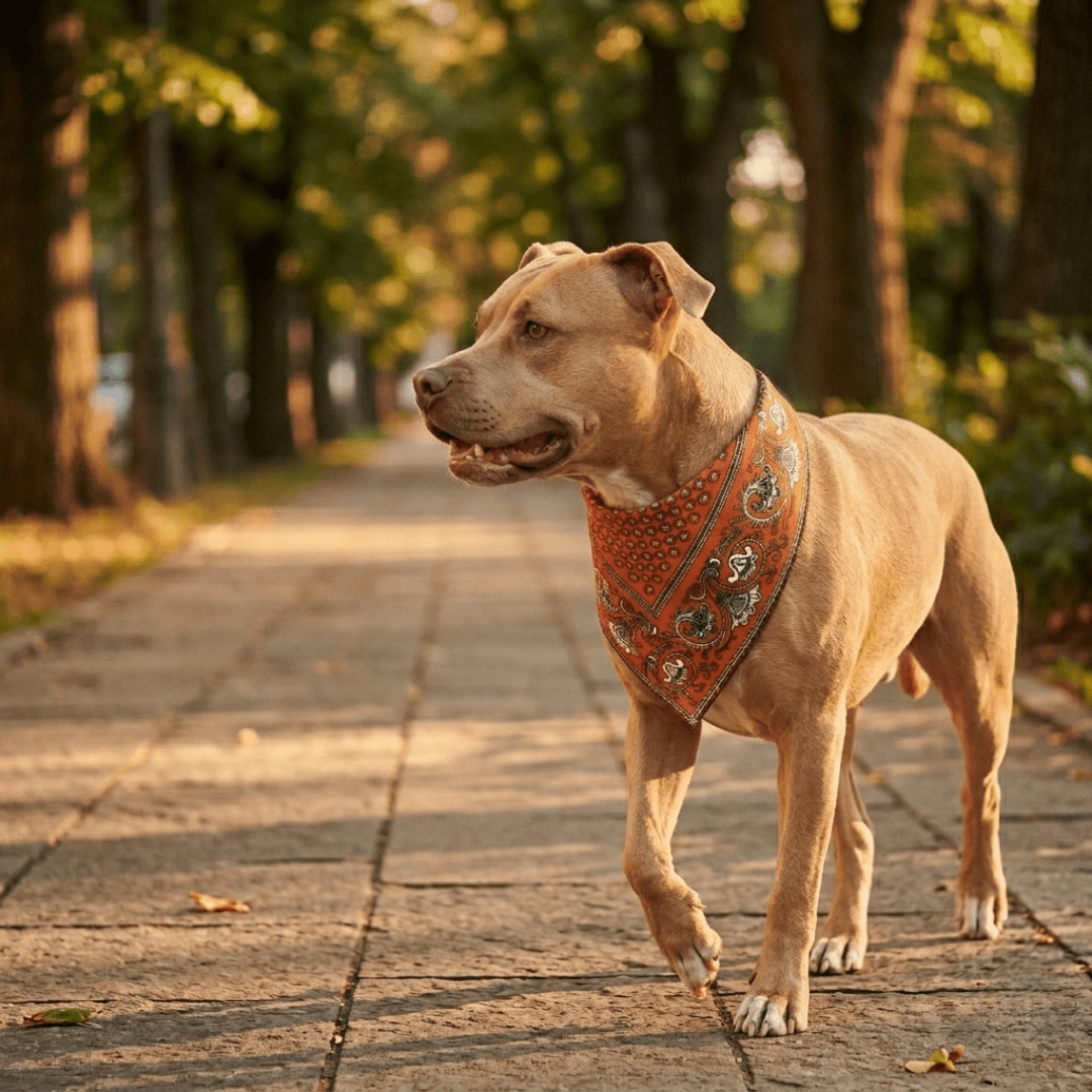 Paliacate Dog Bandana — Orange - Pets - Paw Tribe
