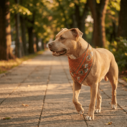 Paliacate Dog Bandana — Orange - Pets - Paw Tribe