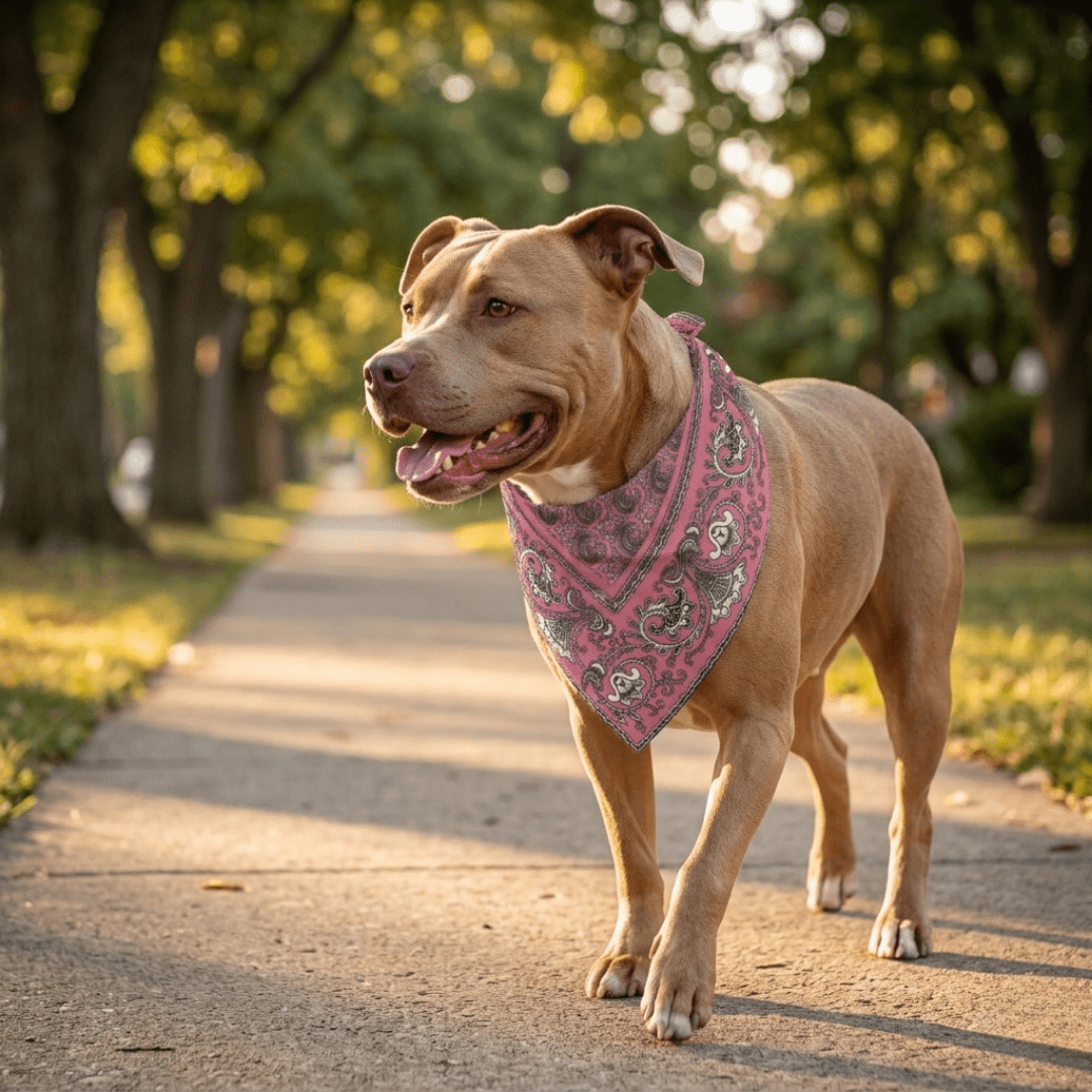 Paliacate Dog Bandana — Pink - Pets - Paw Tribe