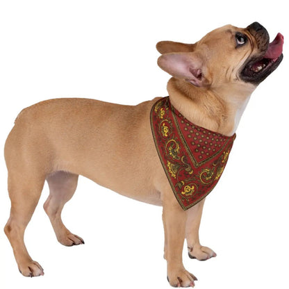 Paliacate Dog Bandana — Red - Pets - Paw Tribe