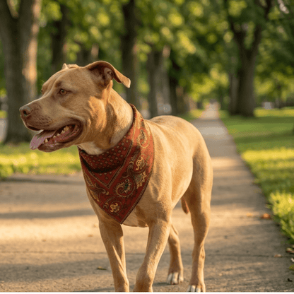 Paliacate Dog Bandana — Red - Pets - Paw Tribe
