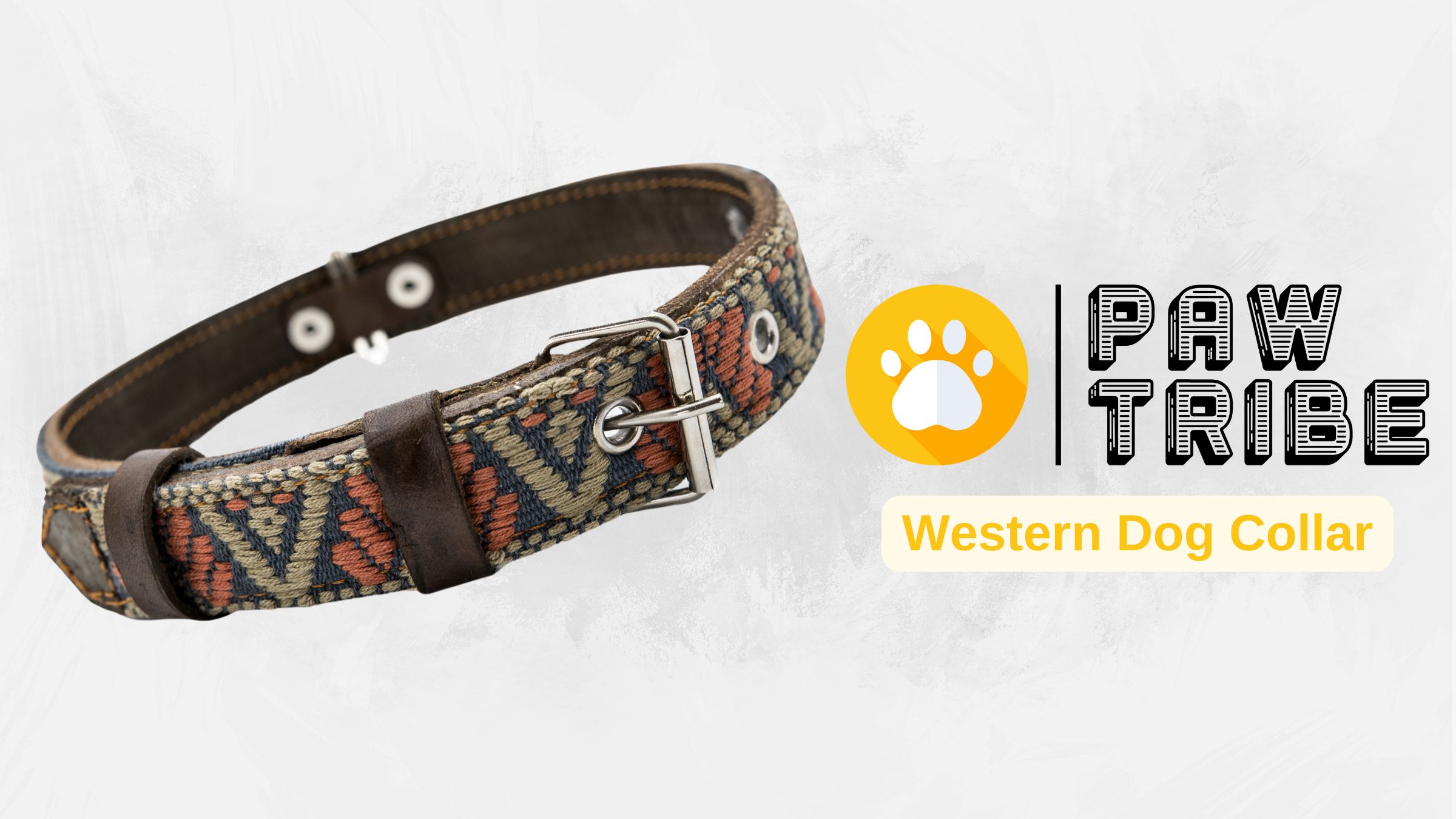 Load video: Video showing a handcrafted Leather Dog Collar, highlighting its artisanal craftsmanship by Mexican artisans. The video demonstrates the collar&#39;s genuine leather, intricate Aztec-inspired embroidered design, and heavy-duty stainless steel D-rings for durability and security. It also showcases the collar&#39;s comfort features, including inner leather padding, and various sizes suitable for small, medium, and large dogs.