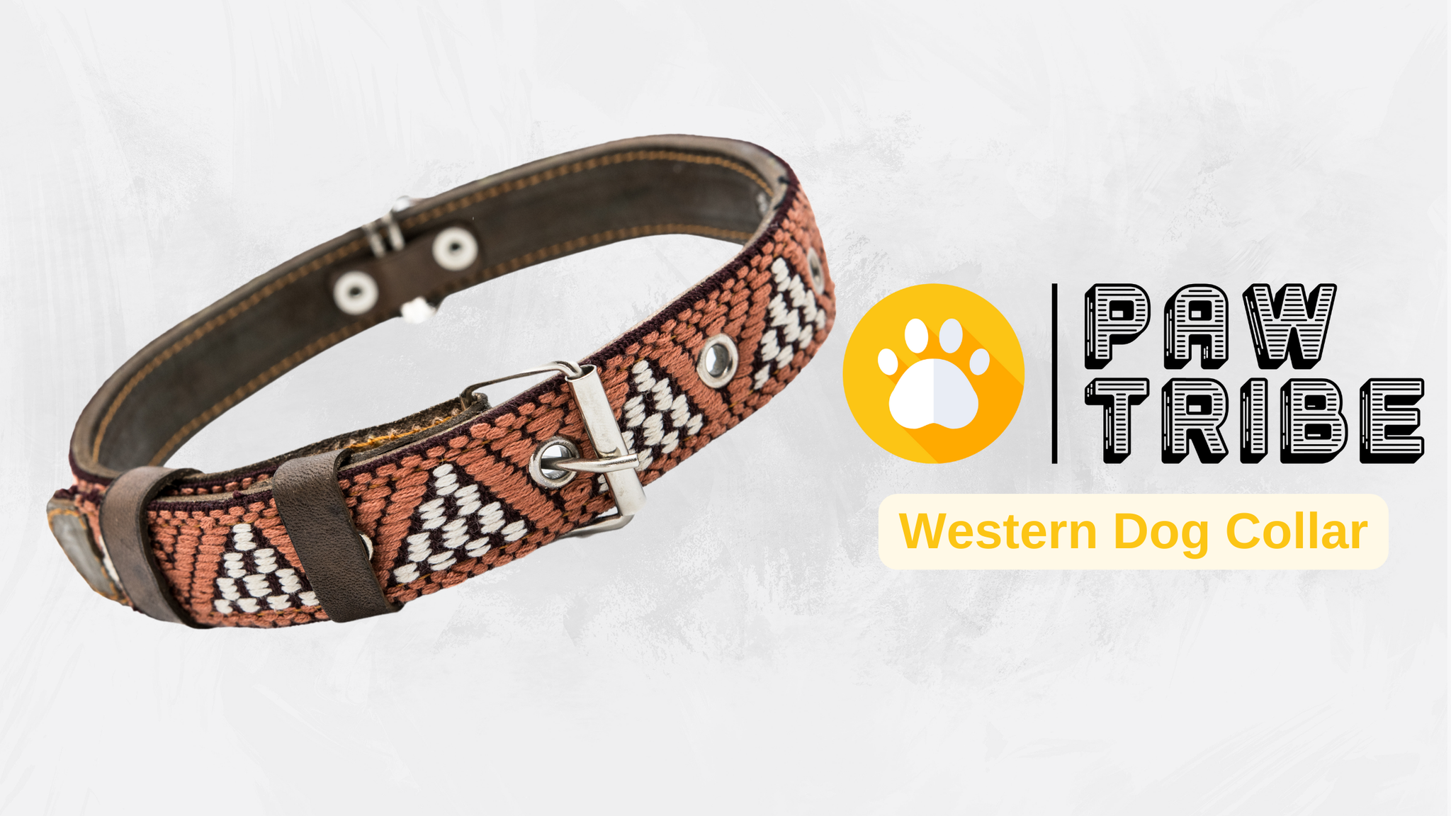 Video showing a handcrafted Leather Dog Collar, highlighting its artisanal craftsmanship by Mexican artisans. The video demonstrates the collar's genuine leather, intricate Aztec-inspired embroidered design, and heavy-duty stainless steel D-rings for durability and security. It also showcases the collar's comfort features, including inner leather padding, and various sizes suitable for small, medium, and large dogs.